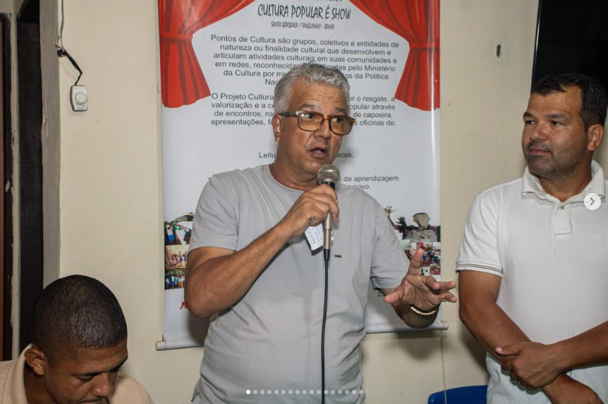 Aconteceu a reunião na comunidade do São Nicolau para o Mapeamento Cultural do nosso município.