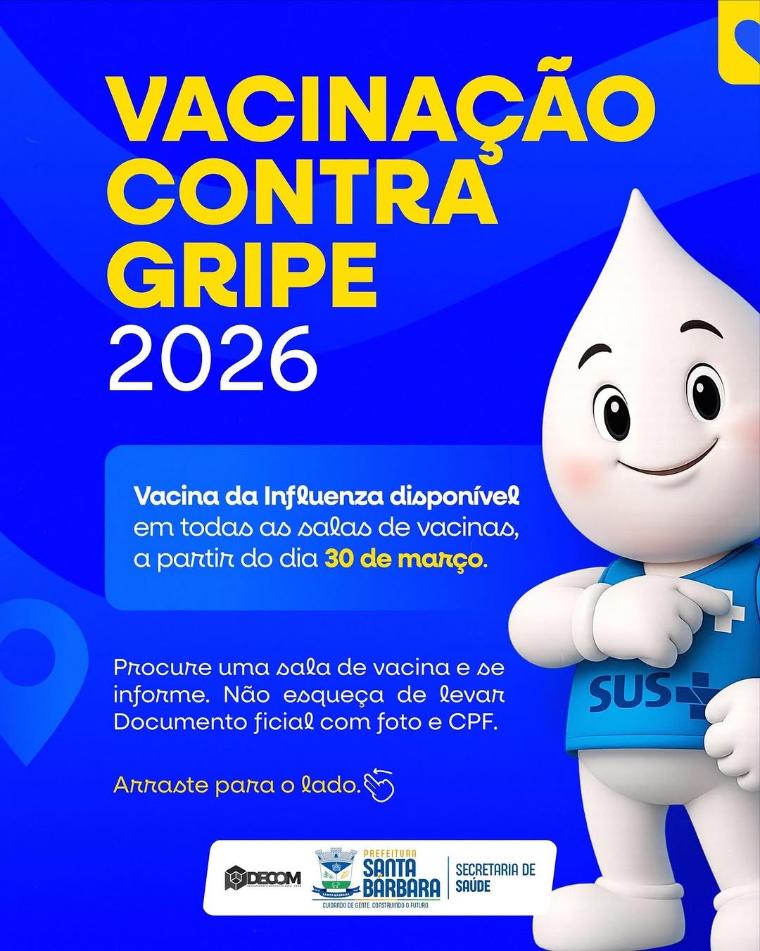 Dia D de Vacinação contra a Gripe