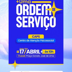 Ordem de serviço que fortalece o cuidado com a saúde mental