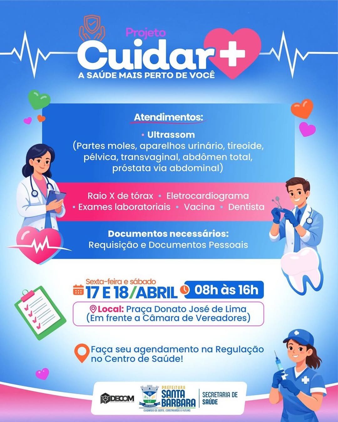 Atenção, Santa Bárbara!